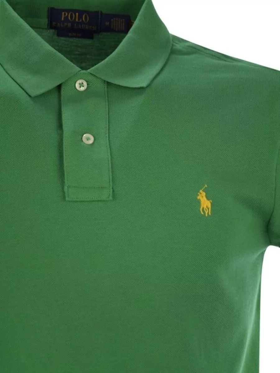 Polo Ralph Lauren Slim-Fit Cotton Piqué Polo Shirt