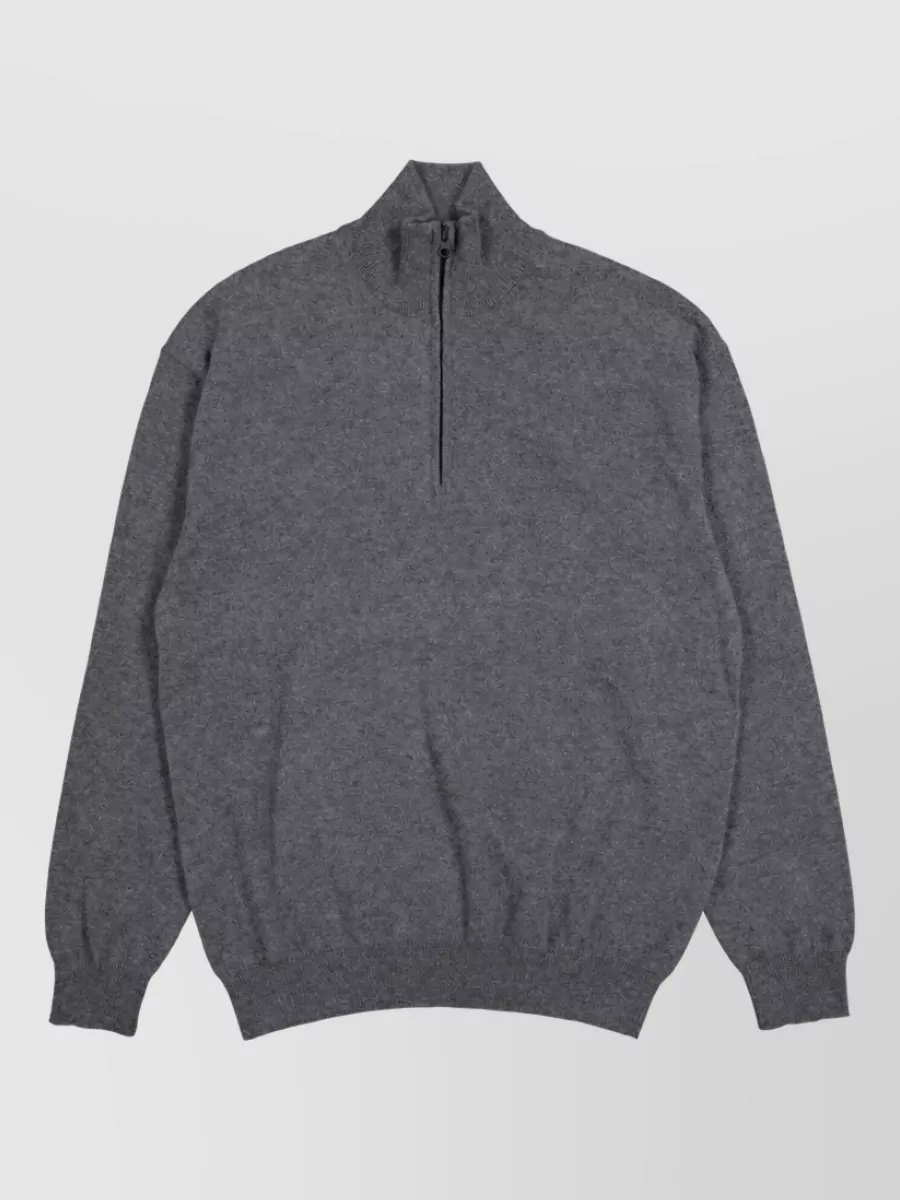 Lisa Yang cashmere half-zip sweater