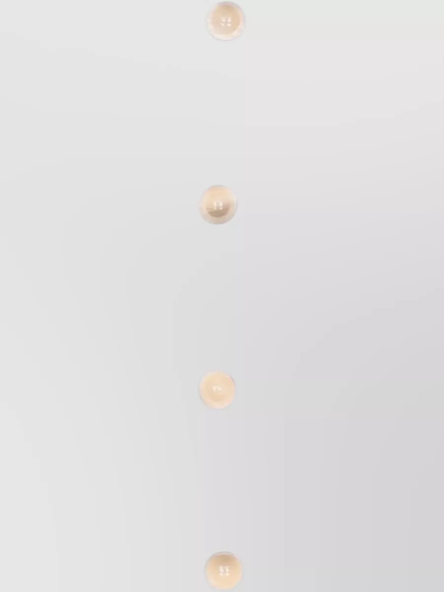 Semicouture Linen Sleeveless Vest