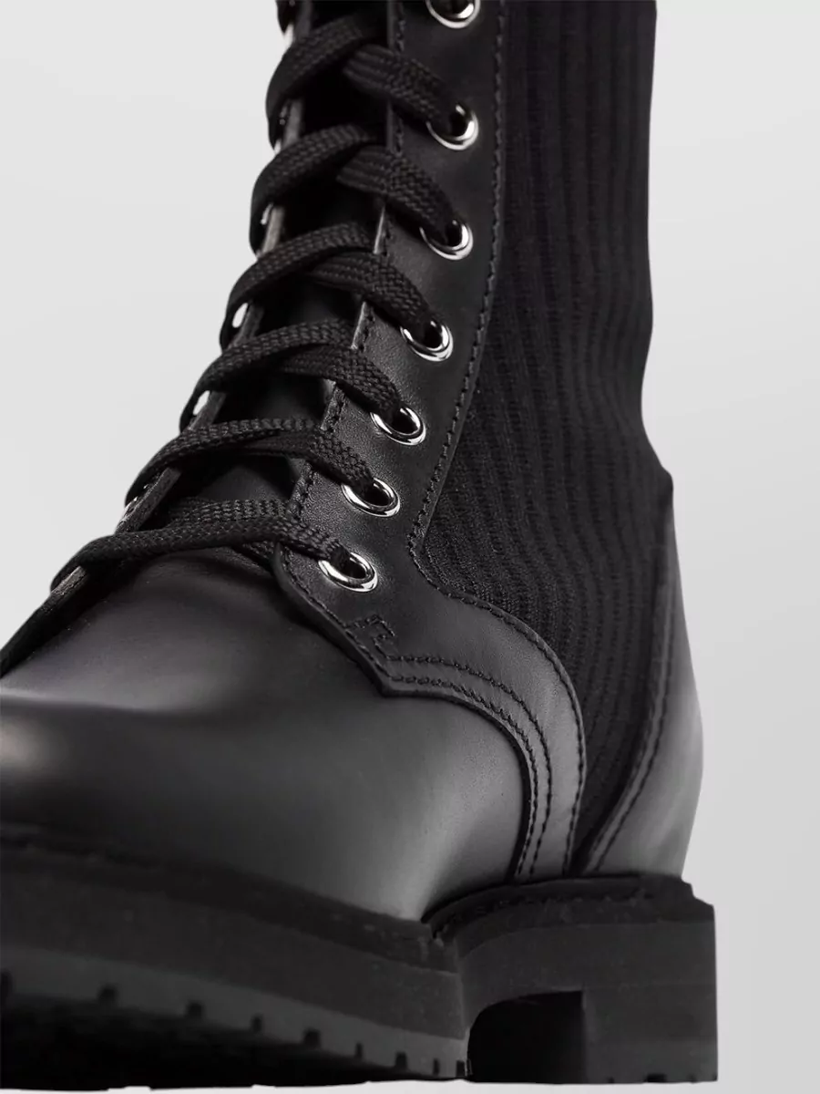 Fendi Leather Ankle Boots