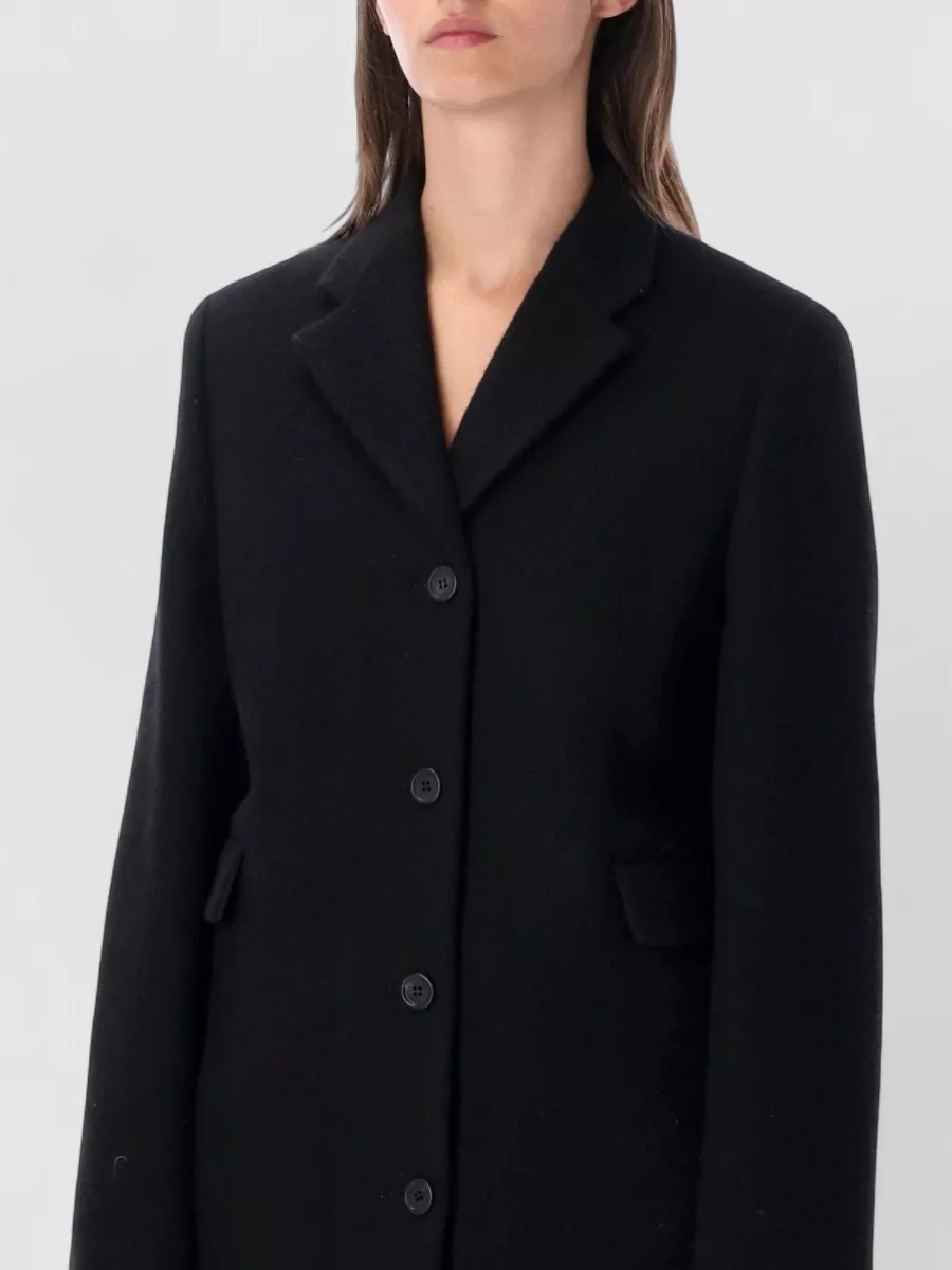 Prada Wool Single Breasted Coat