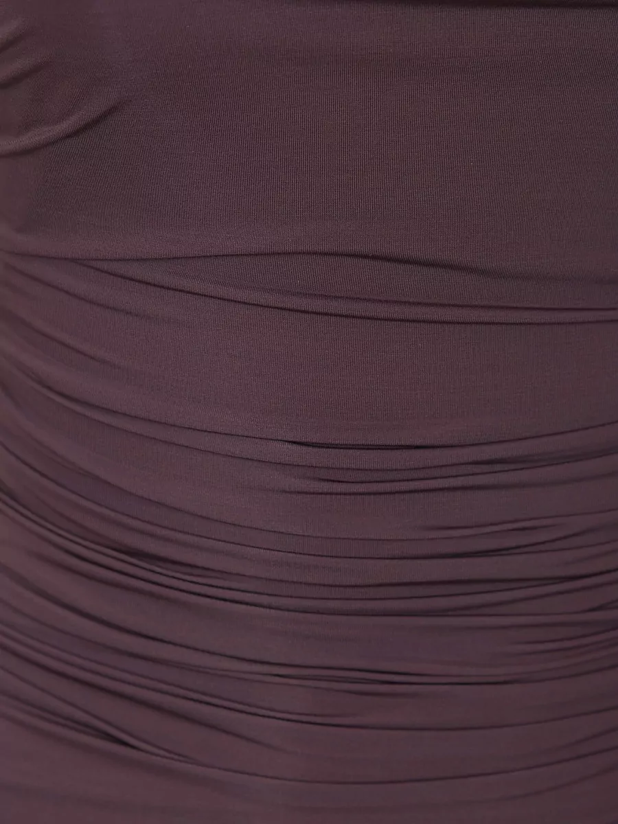 Elisabetta Franchi Womens Jersey Knit One Shoulder Top