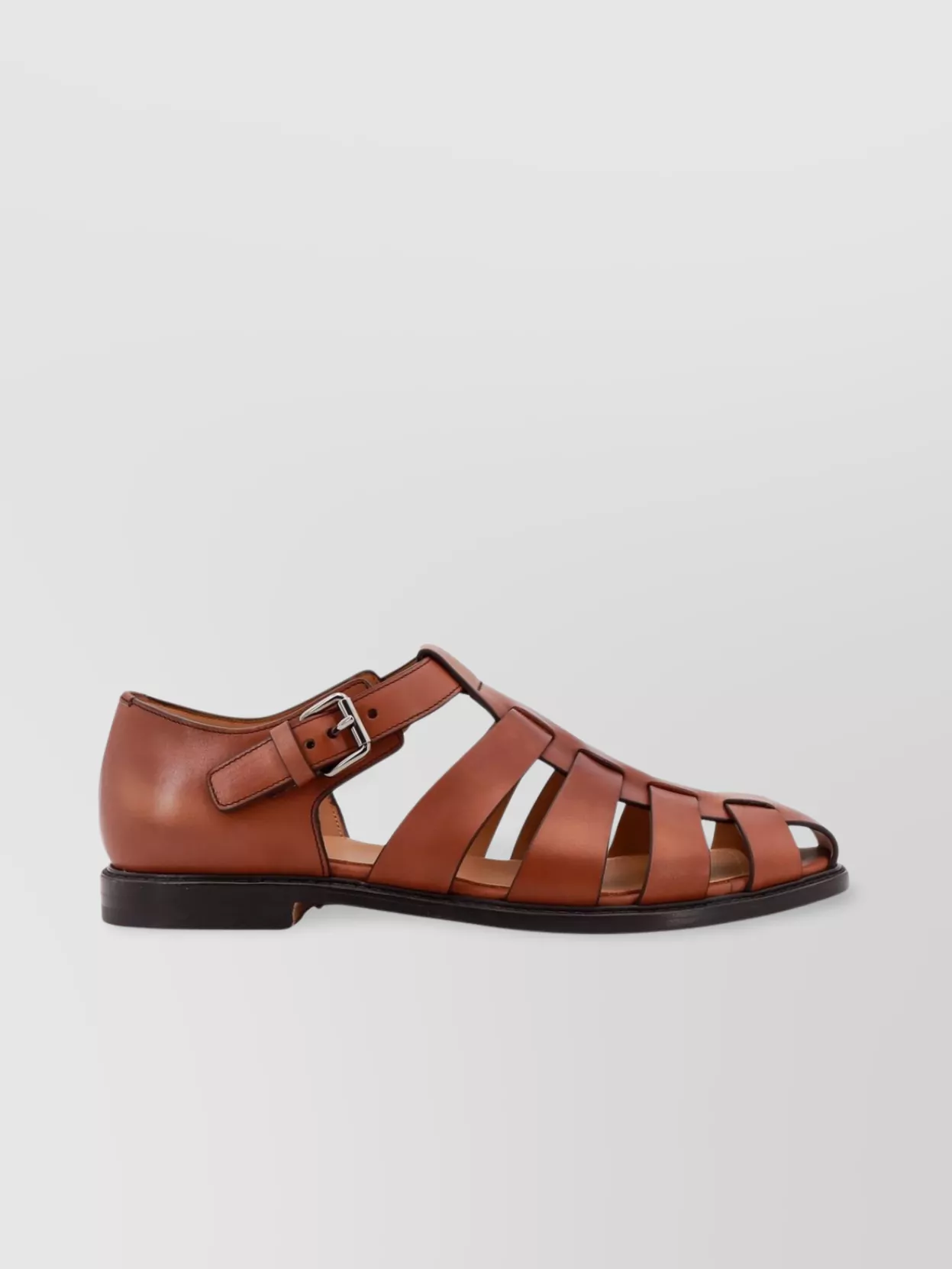 Church's Leather Cut-out Fisherman Sandals
