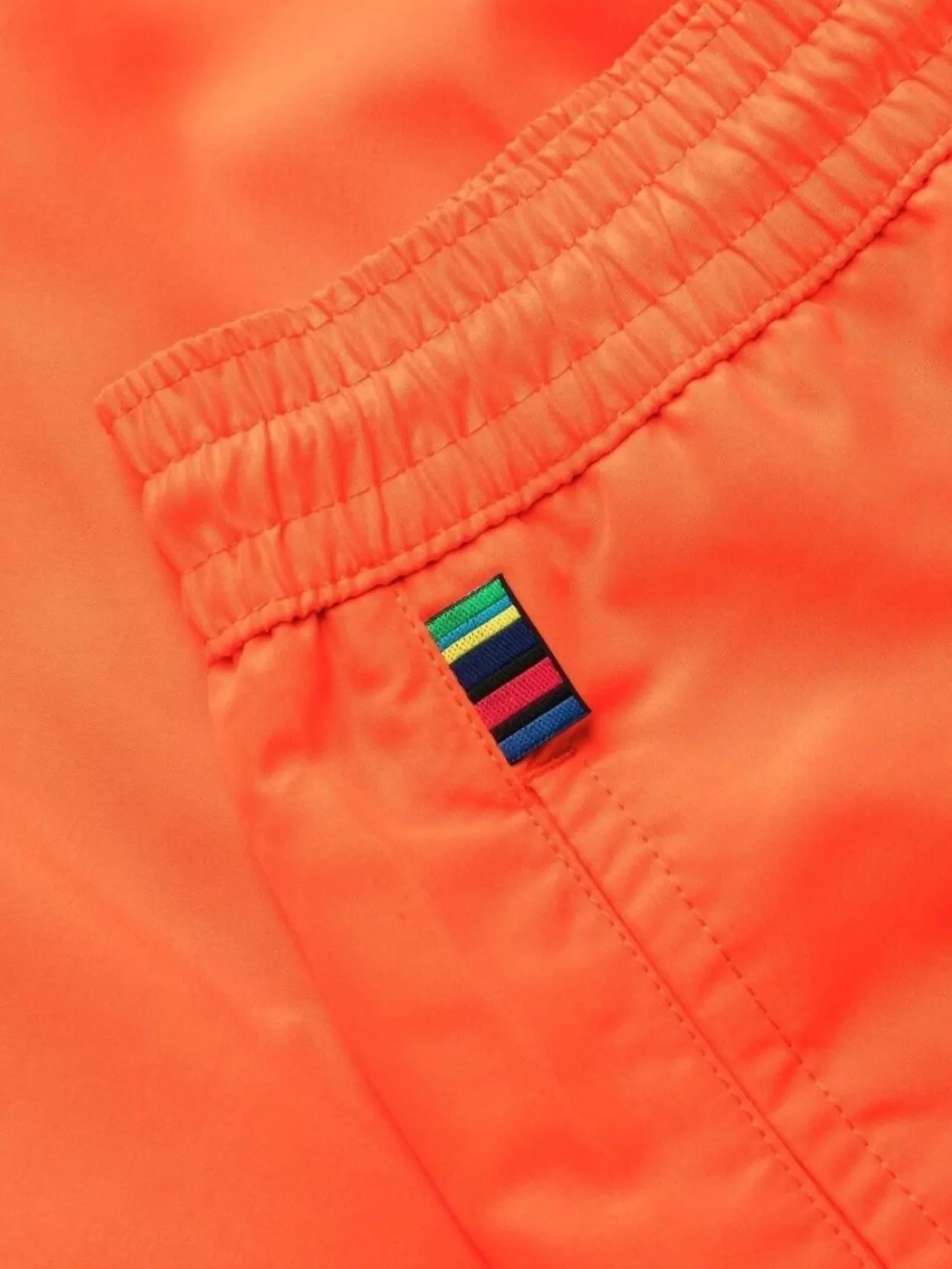 Paul Smith Logo Swim Shorts Featuring Back Pocket