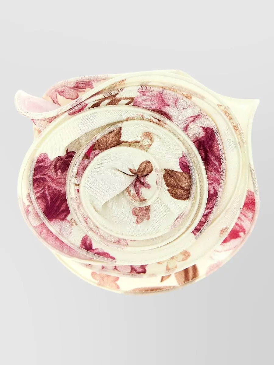 Magda Butrym Floral-Print Bikini Top