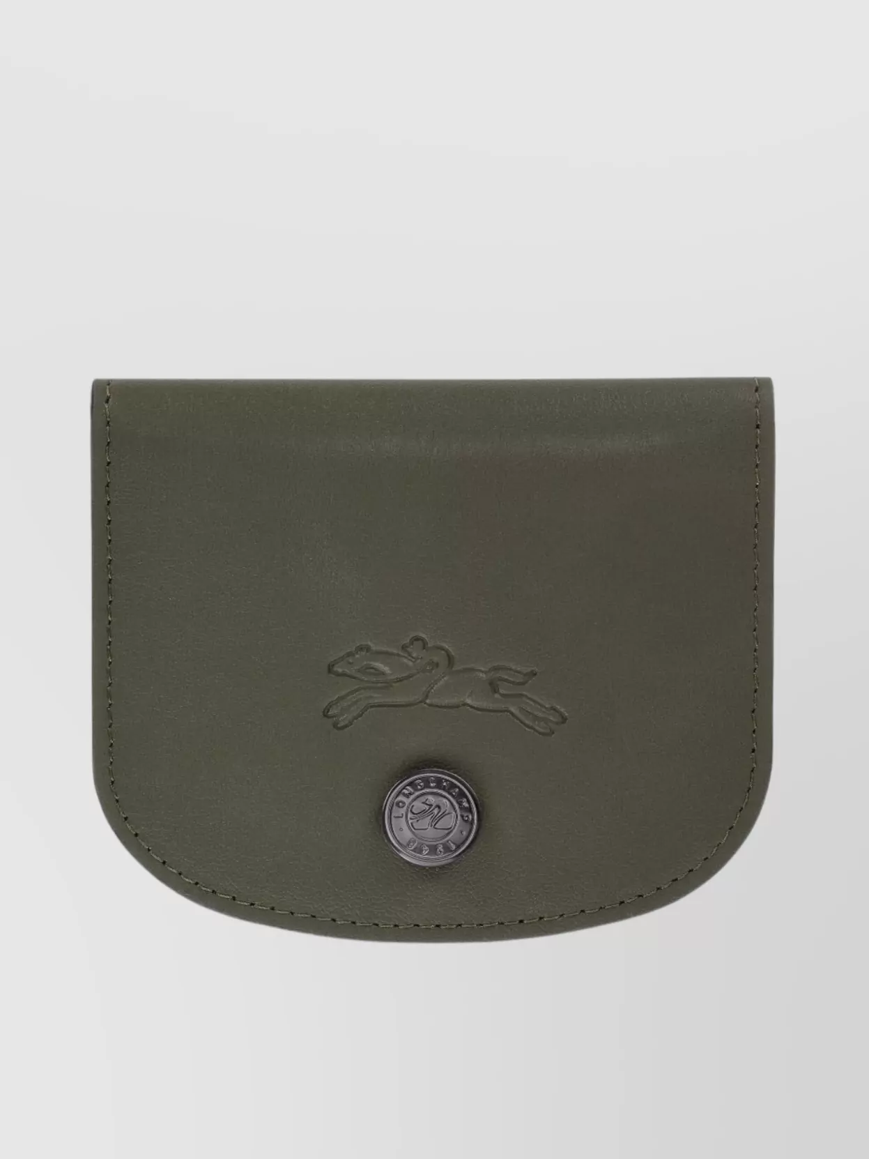 Longchamp Logo Embossed Cardholder With Multiple Slots
