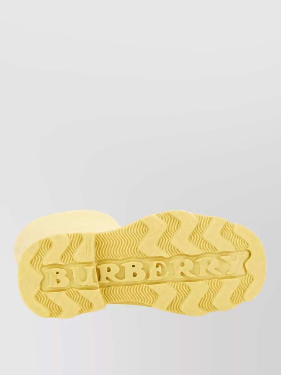 Burberry Rubber Ankle Boots