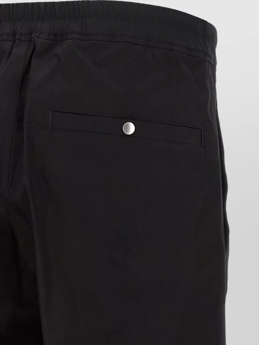 Rick Owens Cotton Tecuatl Track Track Pants