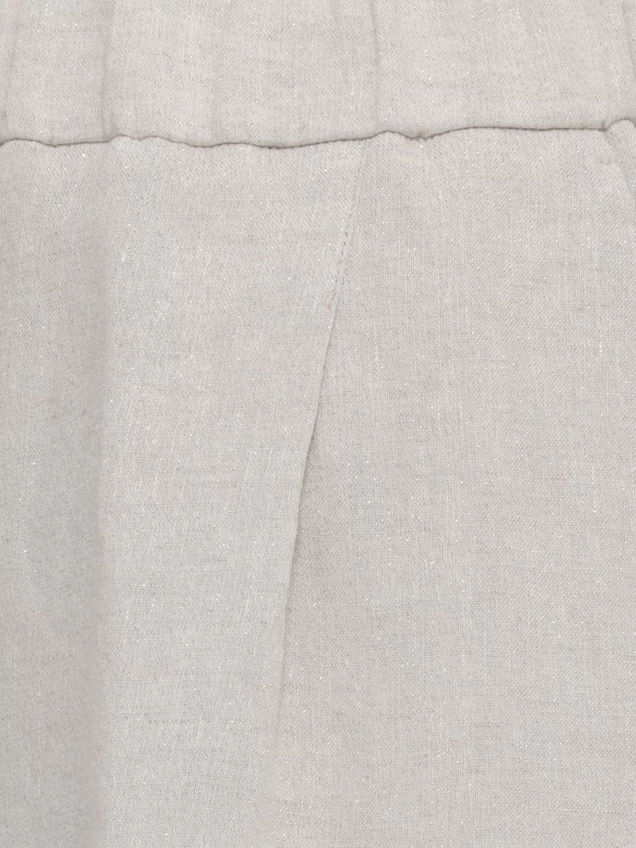 Panicale Linen Knee-Length Bermuda Shorts