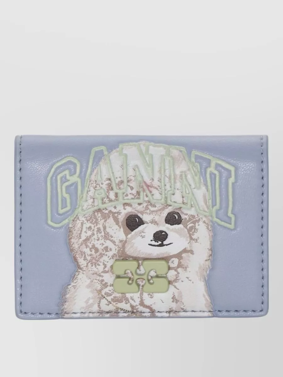 Ganni Leather Cardholder