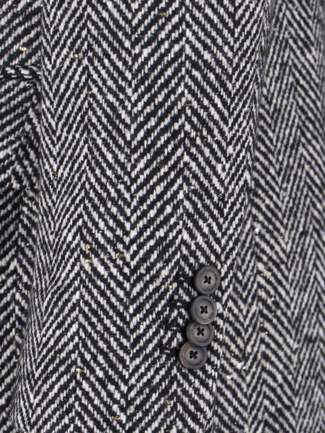 Tagliatore Buttoned Longline Jacket Notched Lapels In Gray