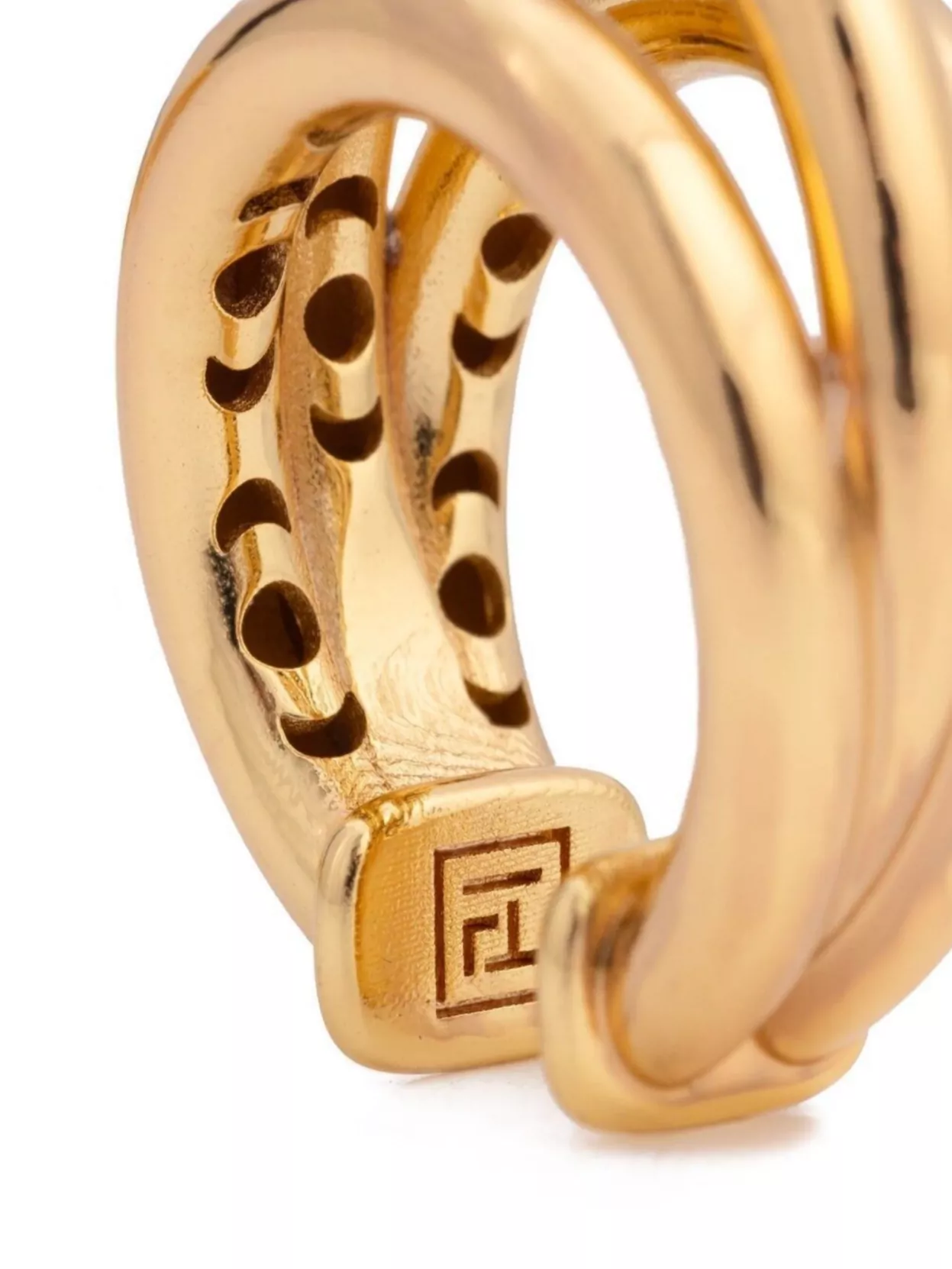 Federica Tosi Gold Hoop Ear Cuff