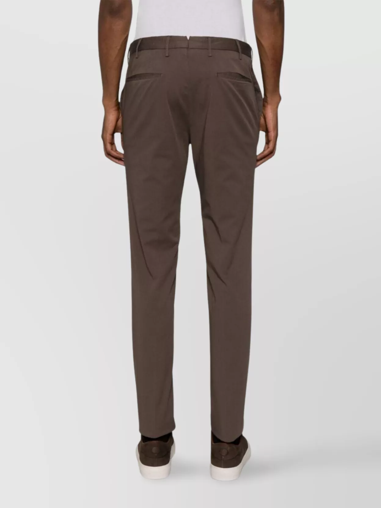 Incotex Tailored Trousers With Belt Loops And Pockets