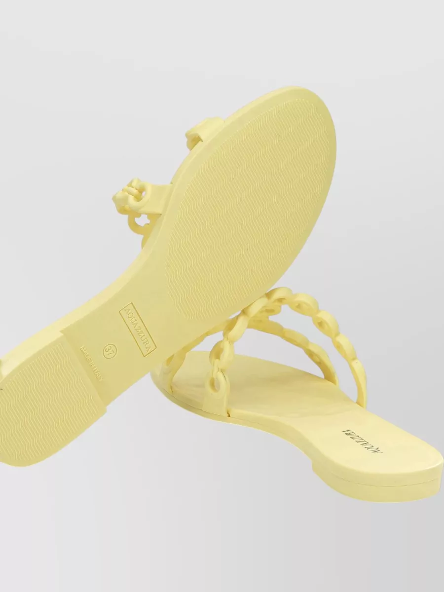 Aquazzura Infinity Chain Slides