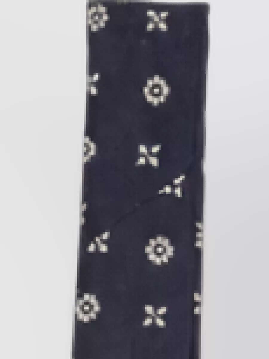 Saint Laurent silk jacquard tie
