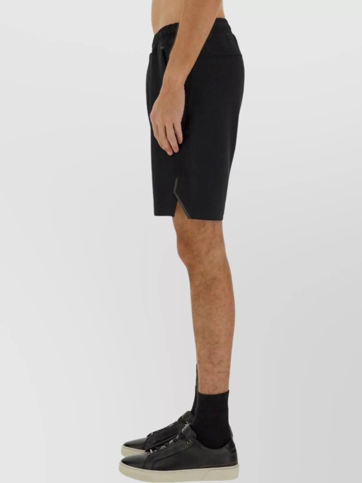 Boss Knee Length Bermuda Shorts With Side Pockets