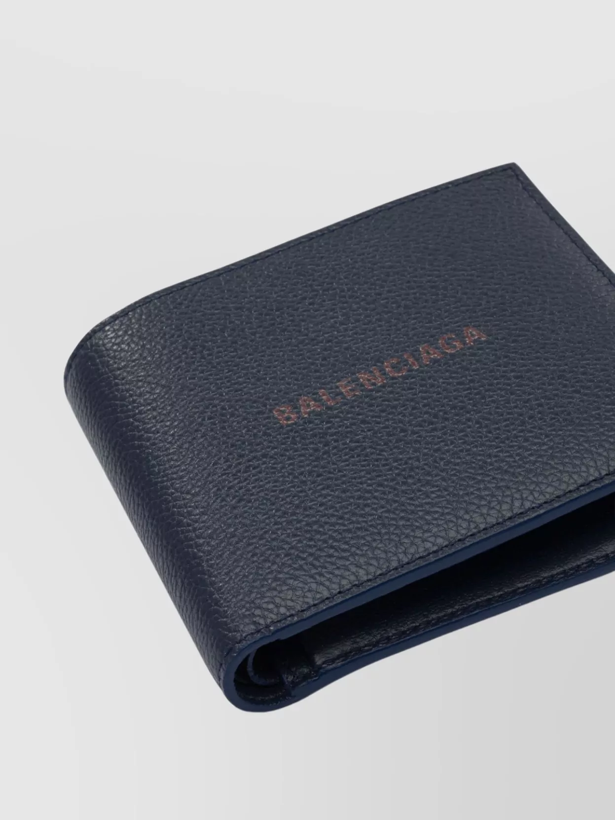 Balenciaga Square Folded Coin Leather Wallet