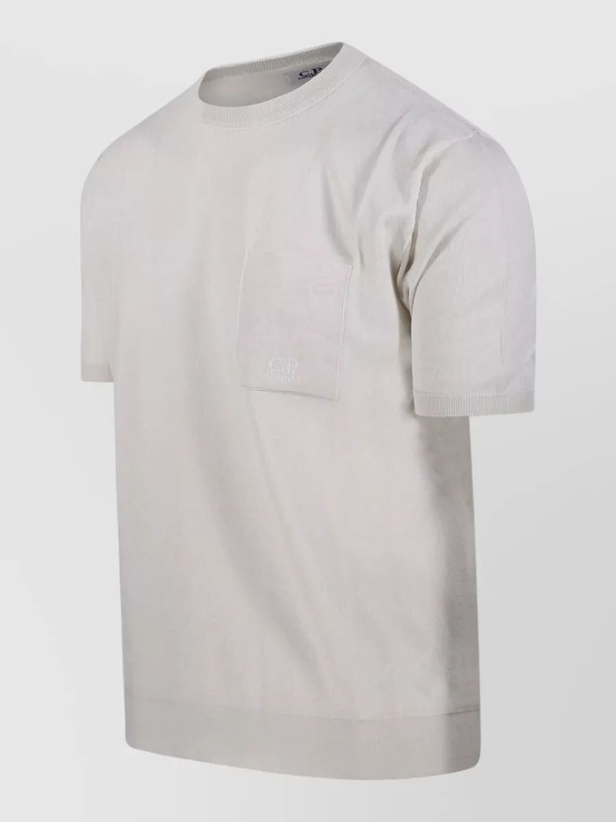 C.p. Company Cotton Crew Neck Sweater