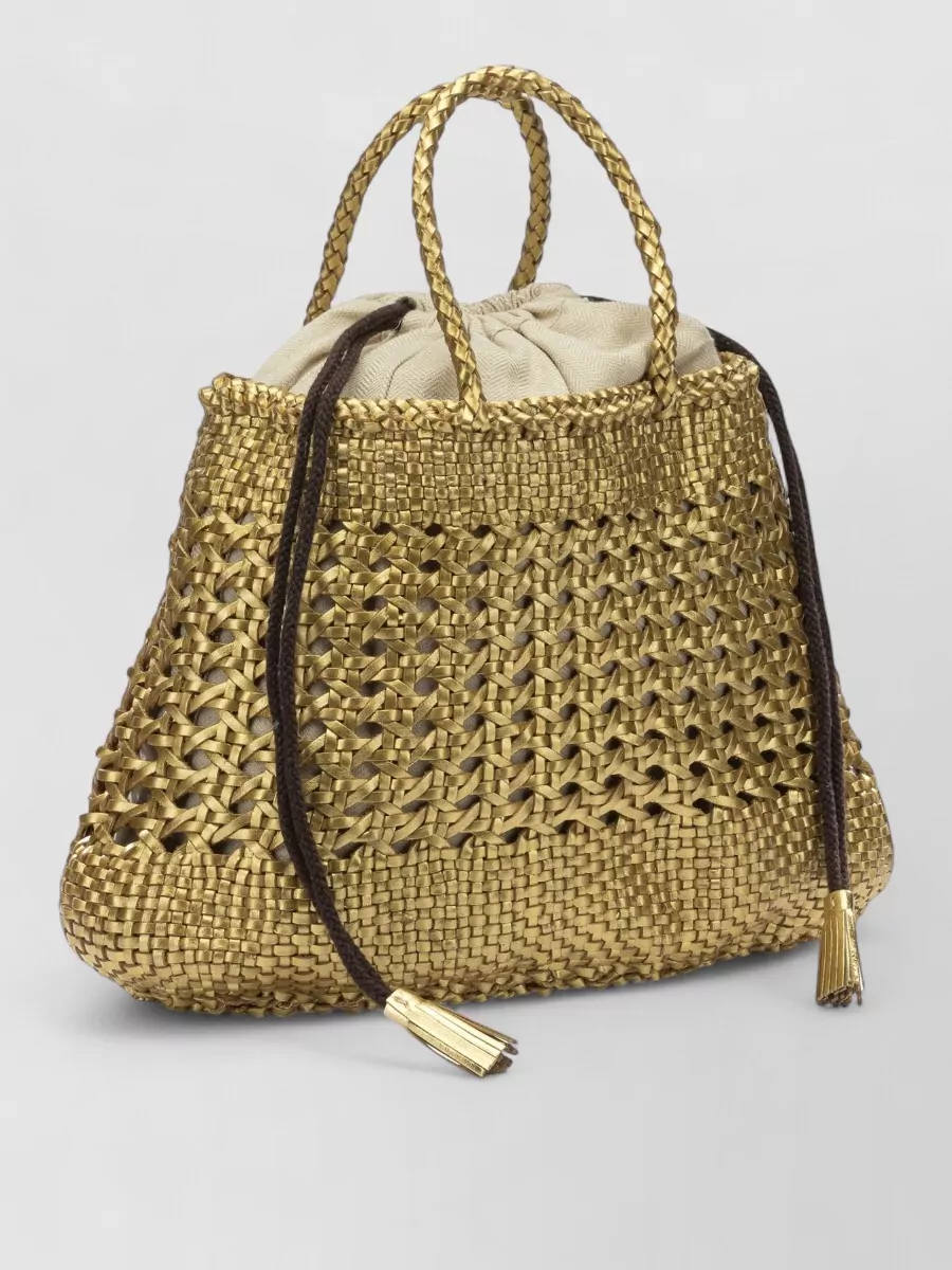 Dragon Diffusion Santa Cano Medium Leather Bucket Bag