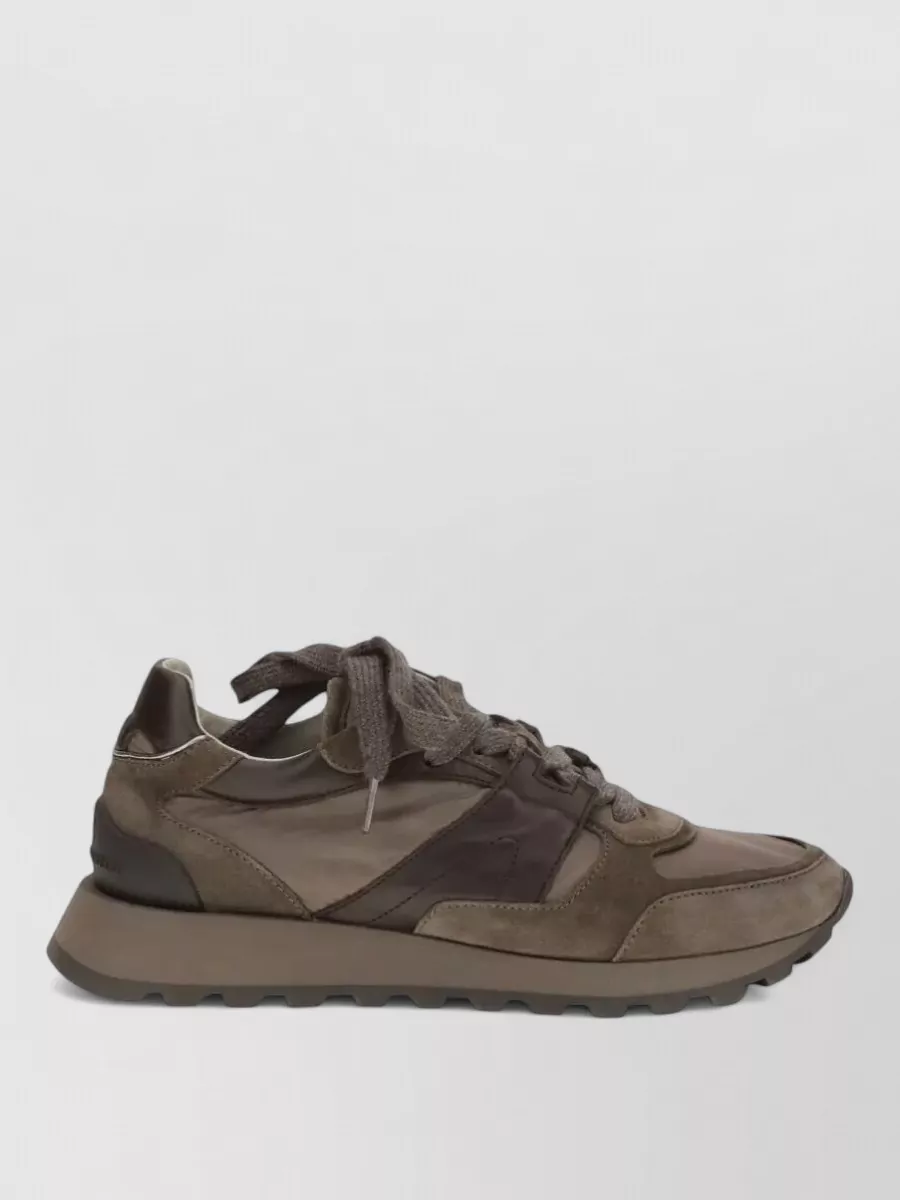 Brunello Cucinelli leather low-top sneakers