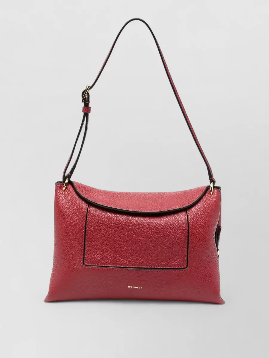 Wandler penelope leather clutch bag