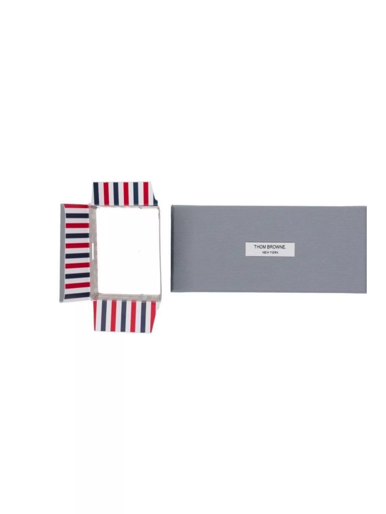 Thom Browne Round Acetate Sunglasses With Silver Hardware