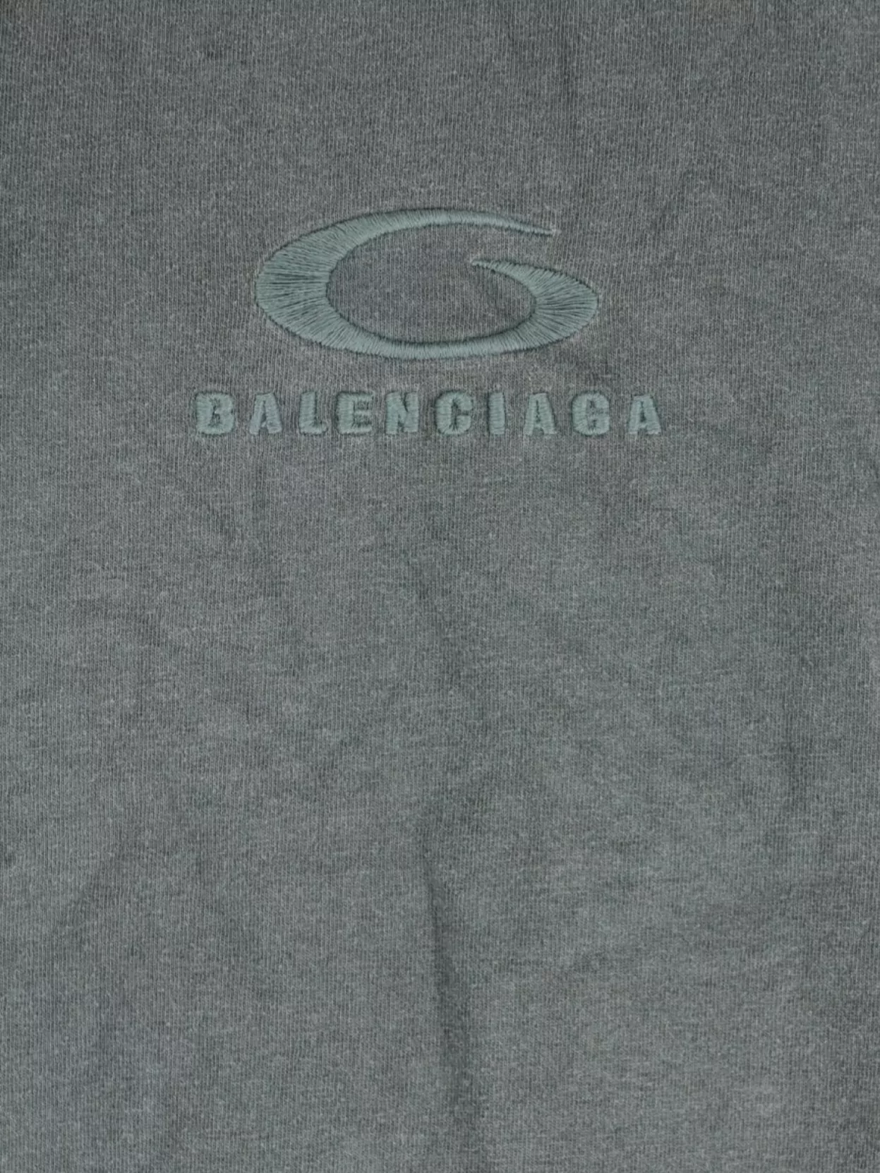 Balenciaga Crew Neck Short Sleeve Relaxed Fit T-Shirt