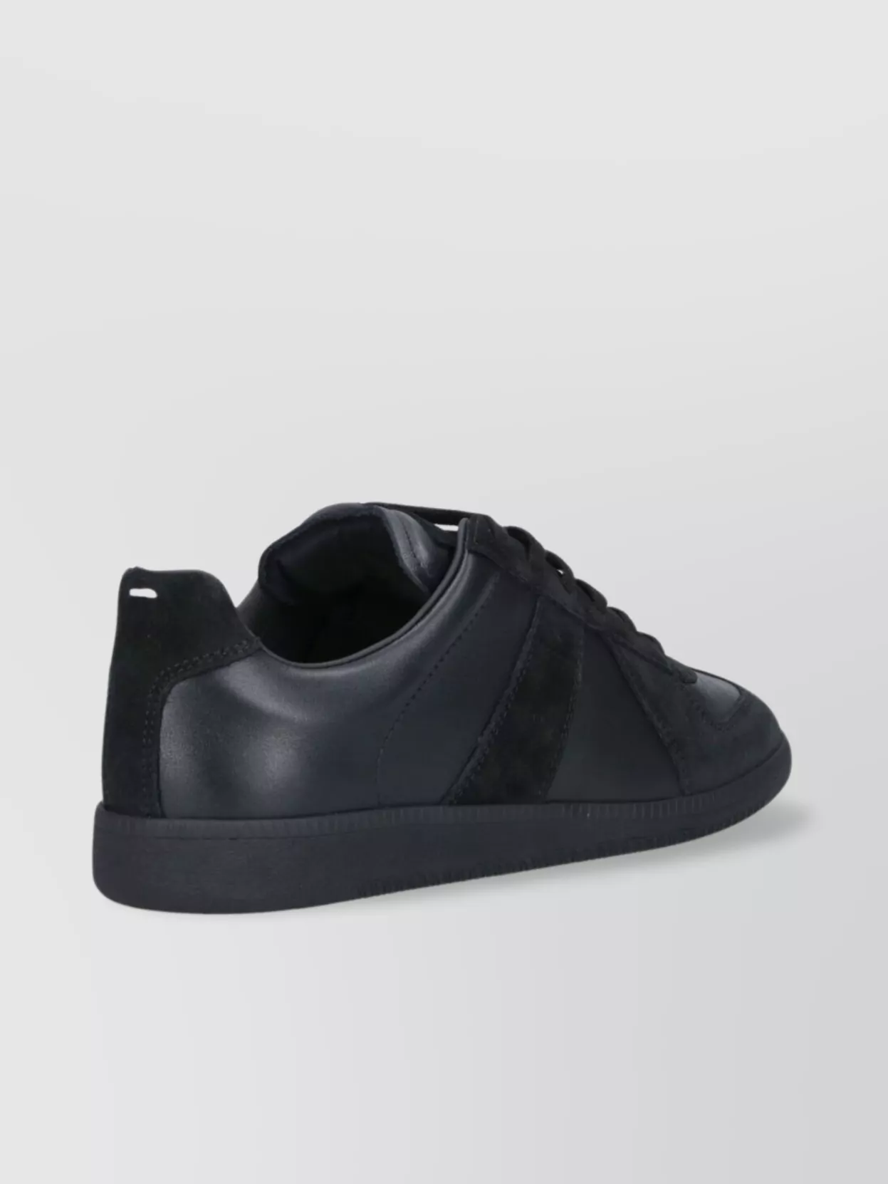 Maison Margiela Low Top Sneakers Featuring Suede Panels