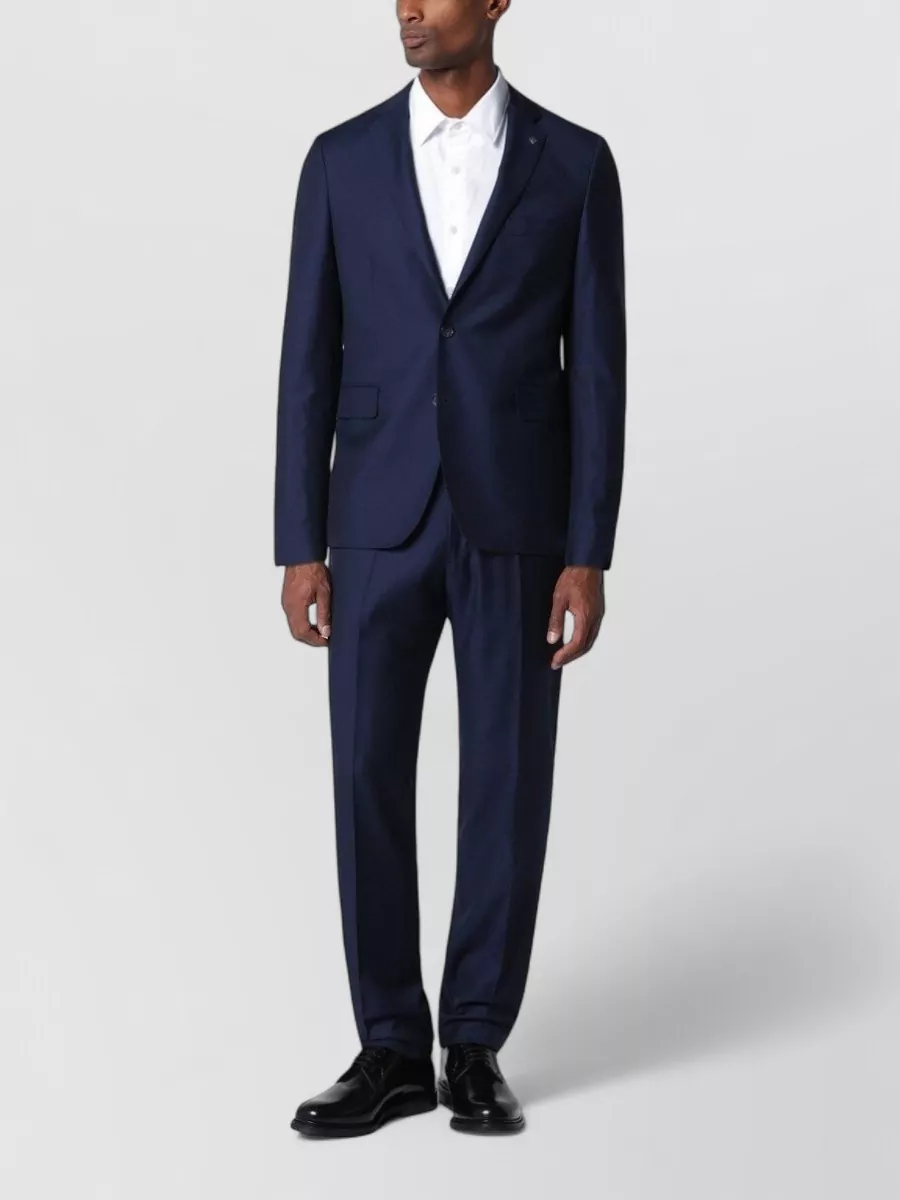 Tagliatore Virgin wool single-breasted suit