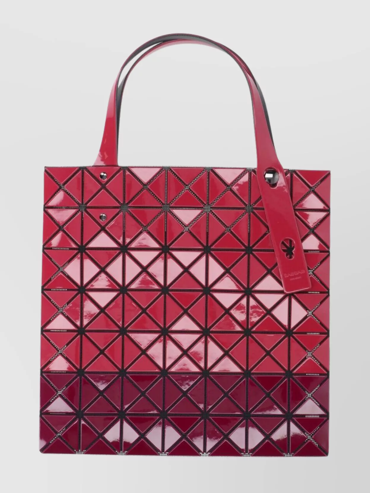 Bao Bao Issey Miyake Geometric Tote Bag Glossy Finish