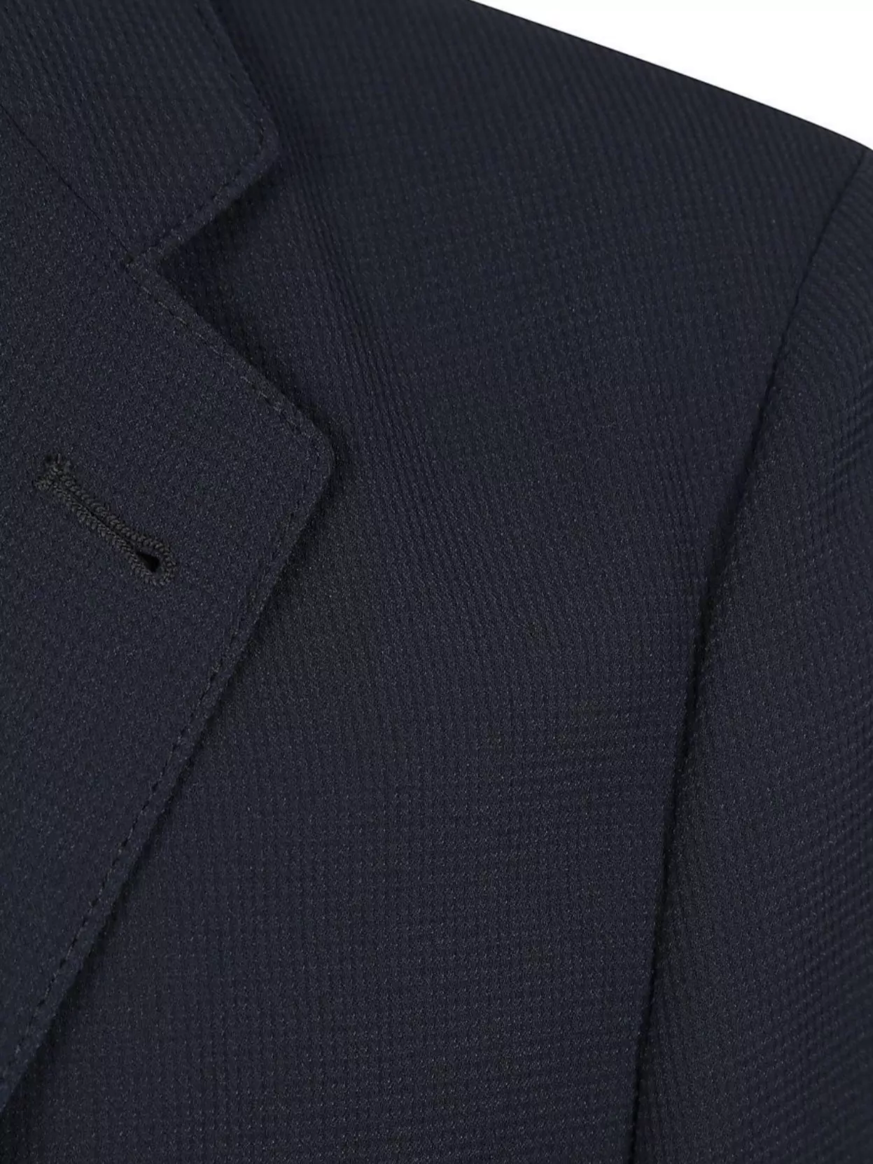 Emporio Armani Tailored Single Breasted Suit Jacket With Back Vent