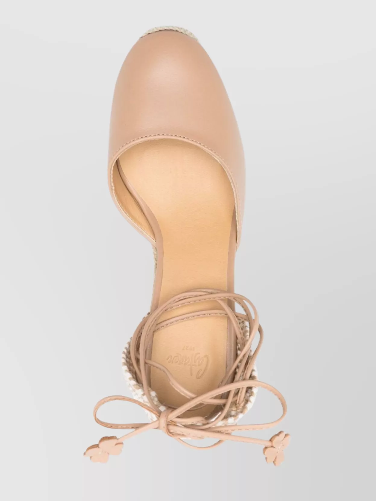 CASTAñER CLOSED TOE HIGH WEDGE ESPADRILLES