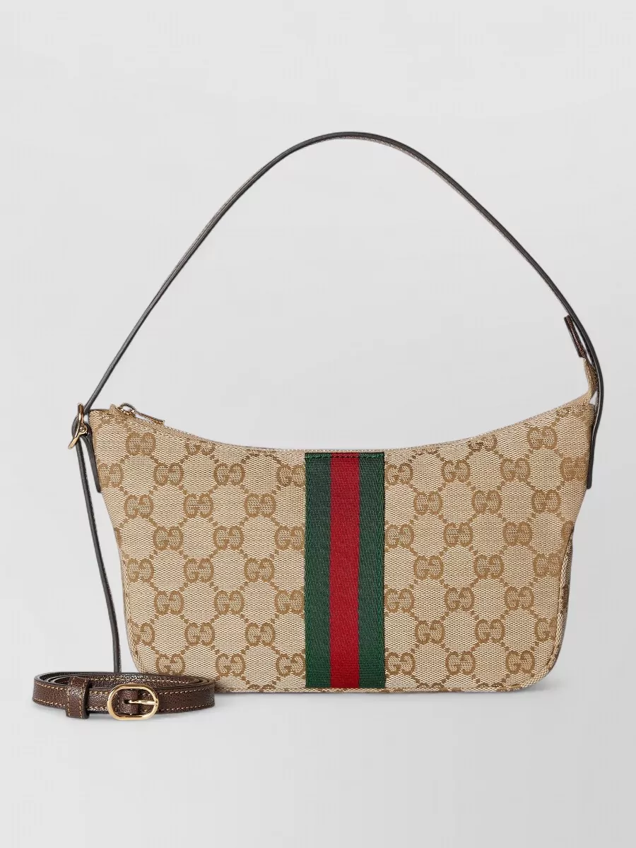 Gucci Canvas Small Shoulder Bag