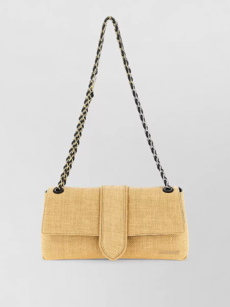 Jacquemus le bambino chaîne leather shoulder bag