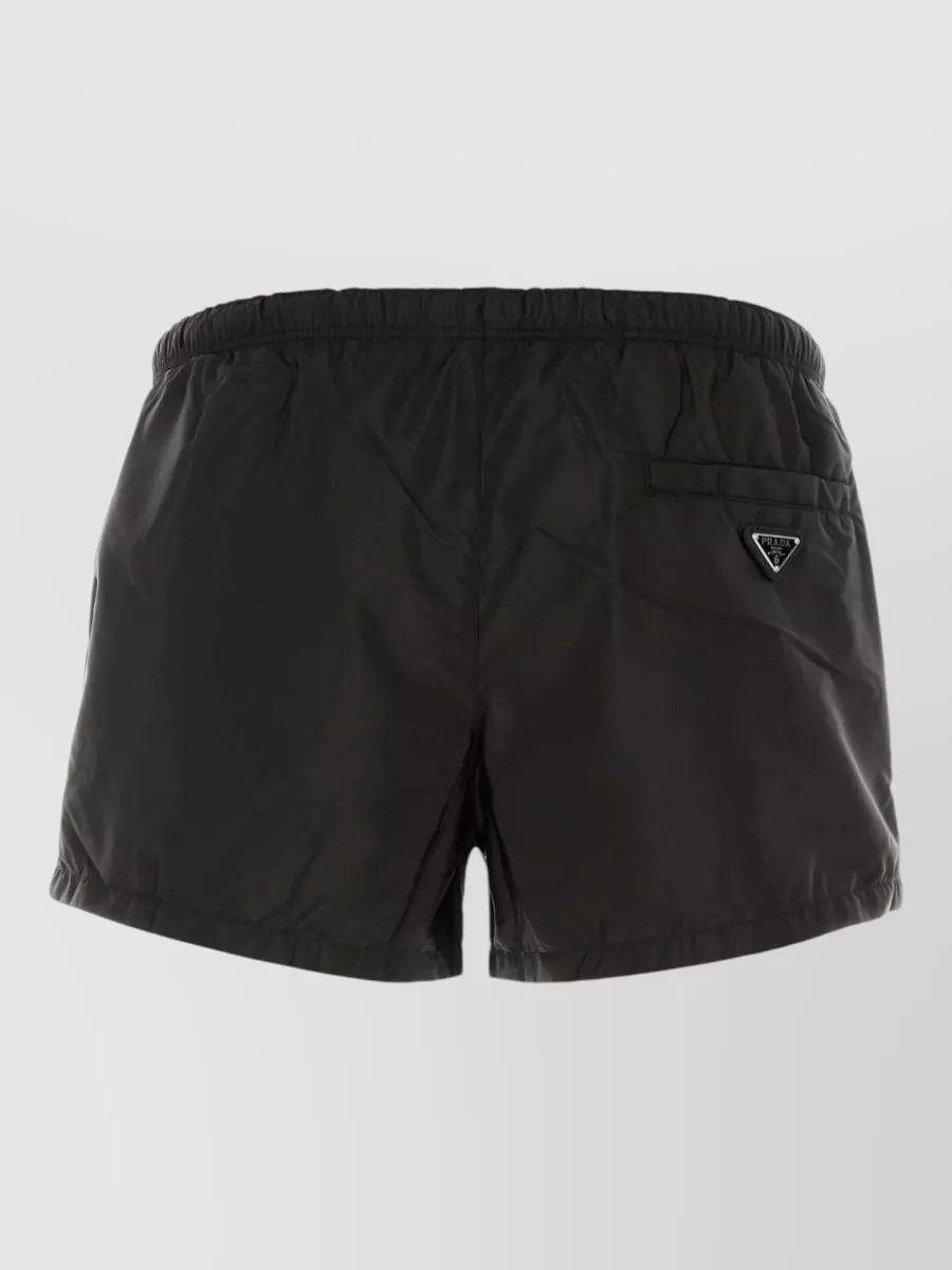 Prada Recycled Polyamide Swim Shorts