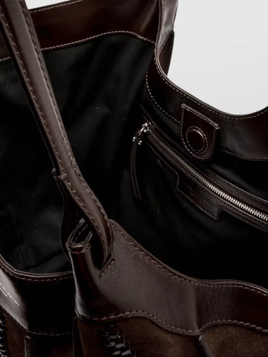 Gianni Chiarini Leather Tote Bag Dua