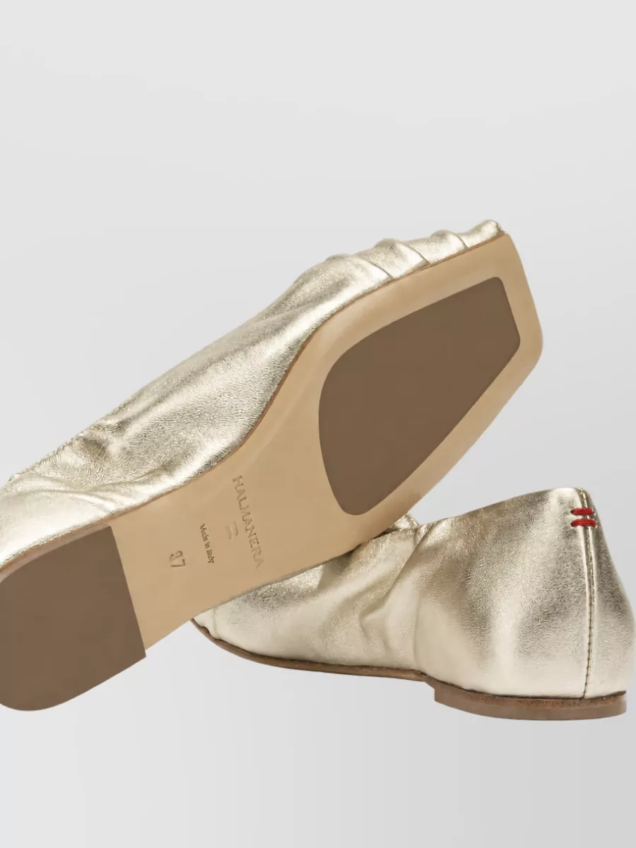 Halmanera Leather Ballerina Shoes