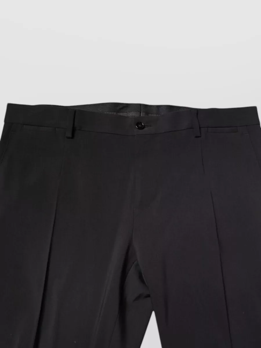 Dolce&Gabbana Wool Silk Slim-Fit Single-Breasted Suit