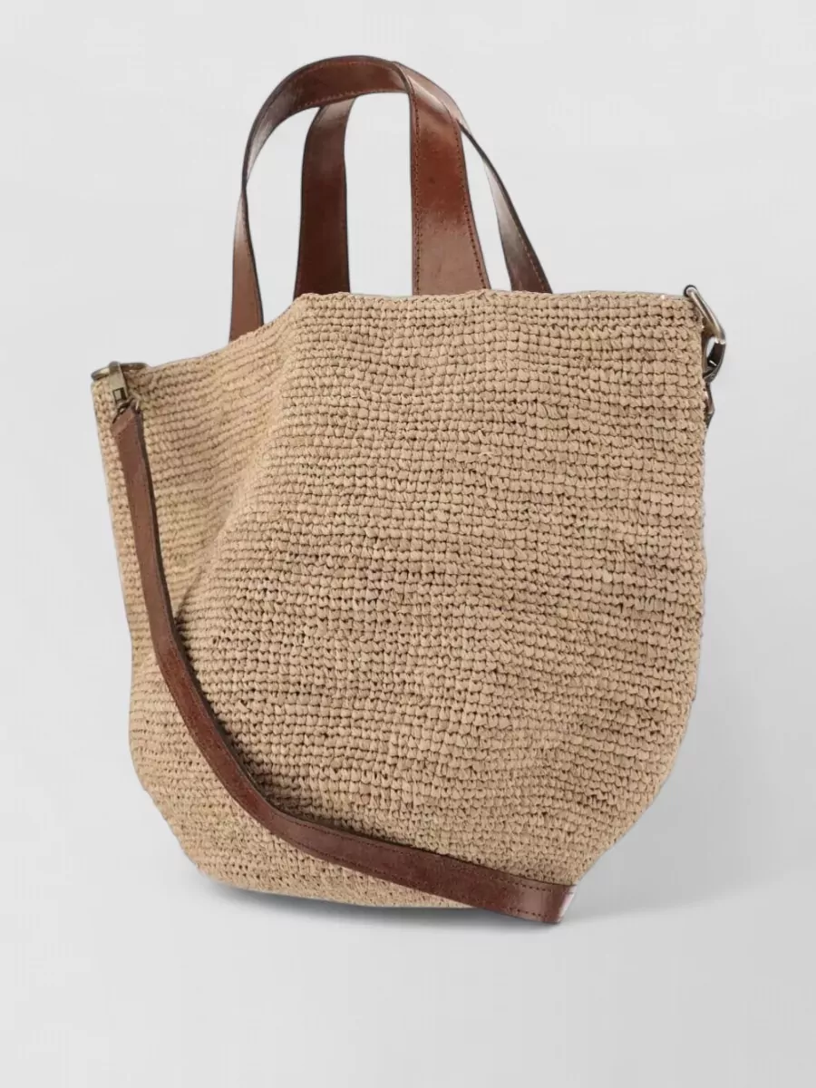 Ibeliv Raffia Crossbody Bag
