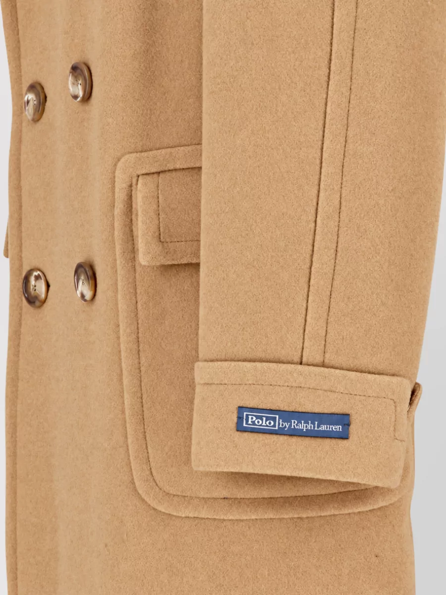 Polo Ralph Lauren Camel Hair Double-Breasted Coat