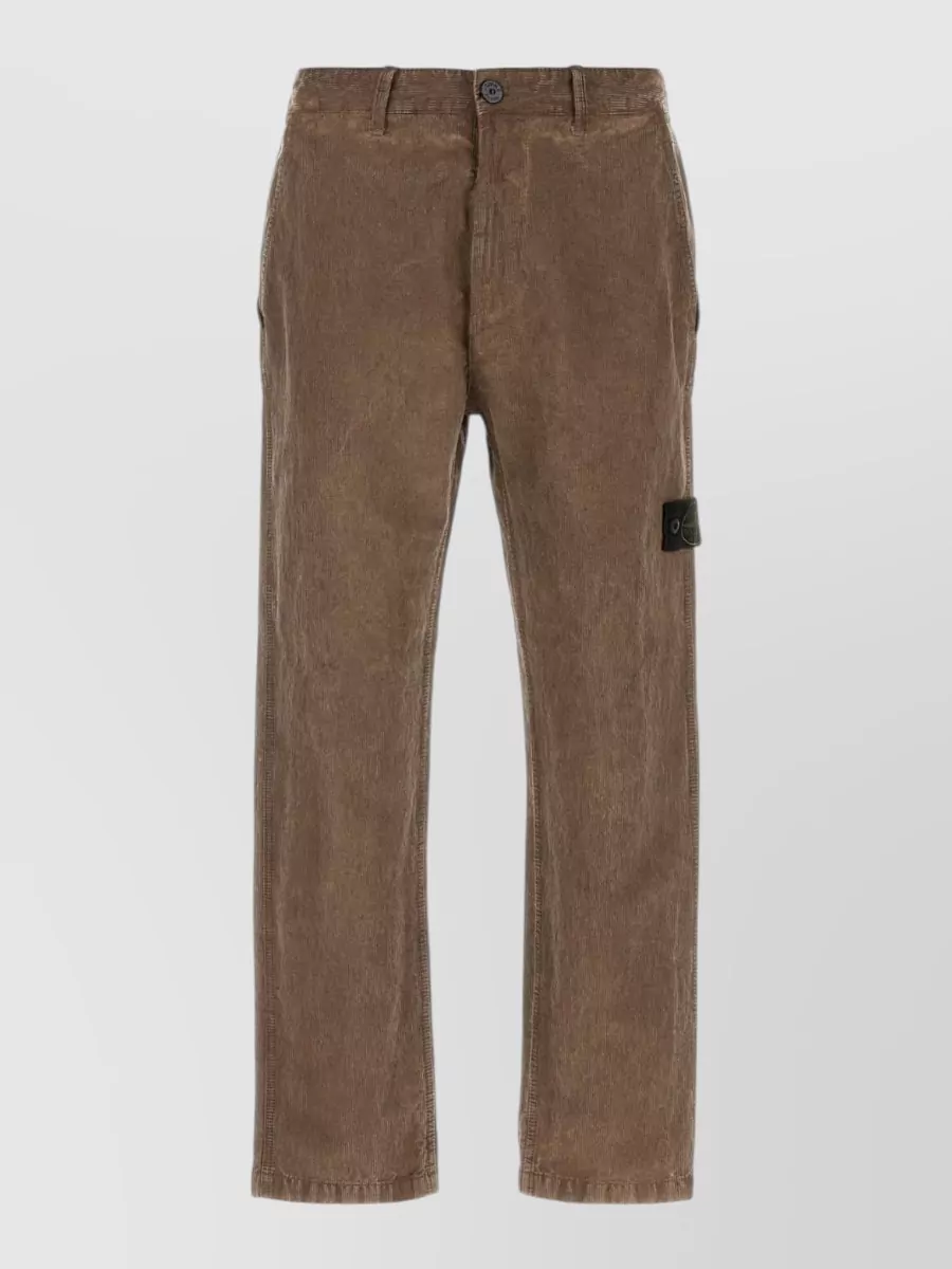 Stone Island regular-fit straight-leg trousers