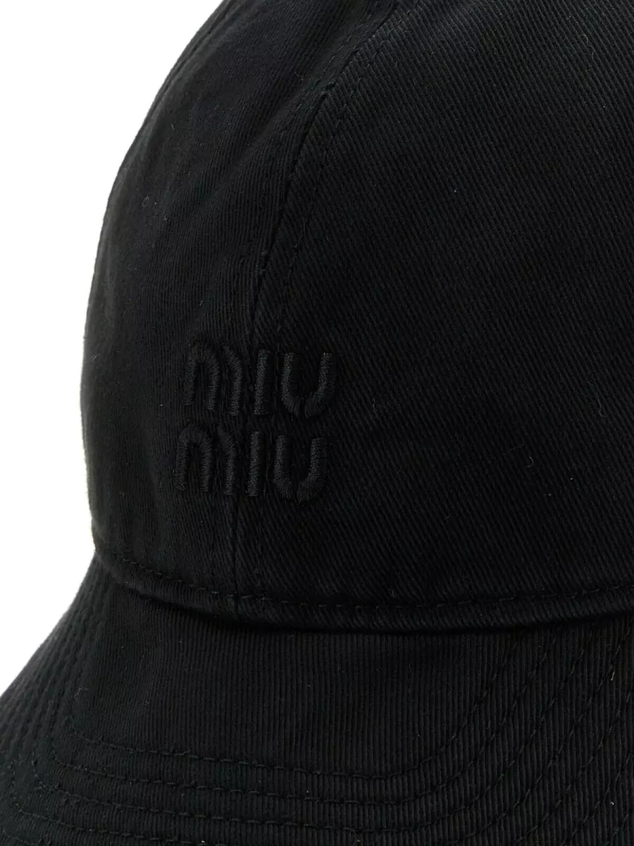 Miu Miu Cotton Baseball Cap