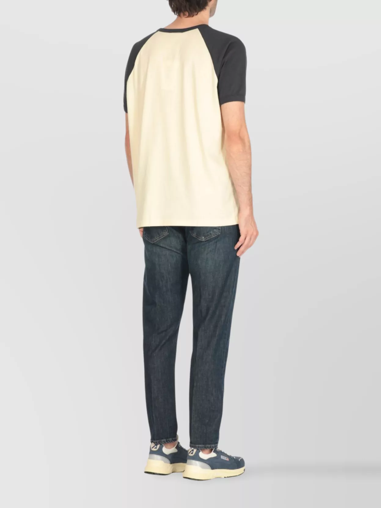 Autry Short Sleeves Contrasting Color
