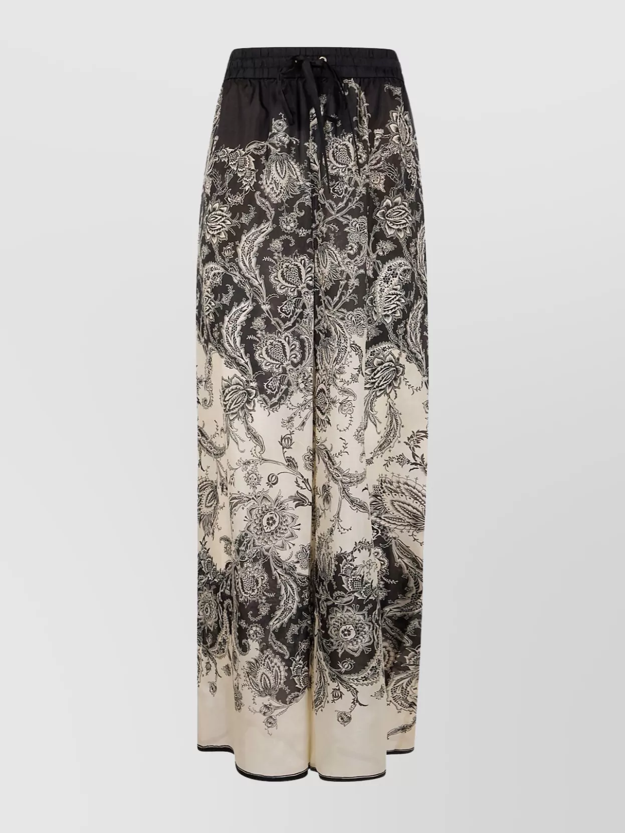 Zimmermann Relaxed Pant Floral High Rise Sheer