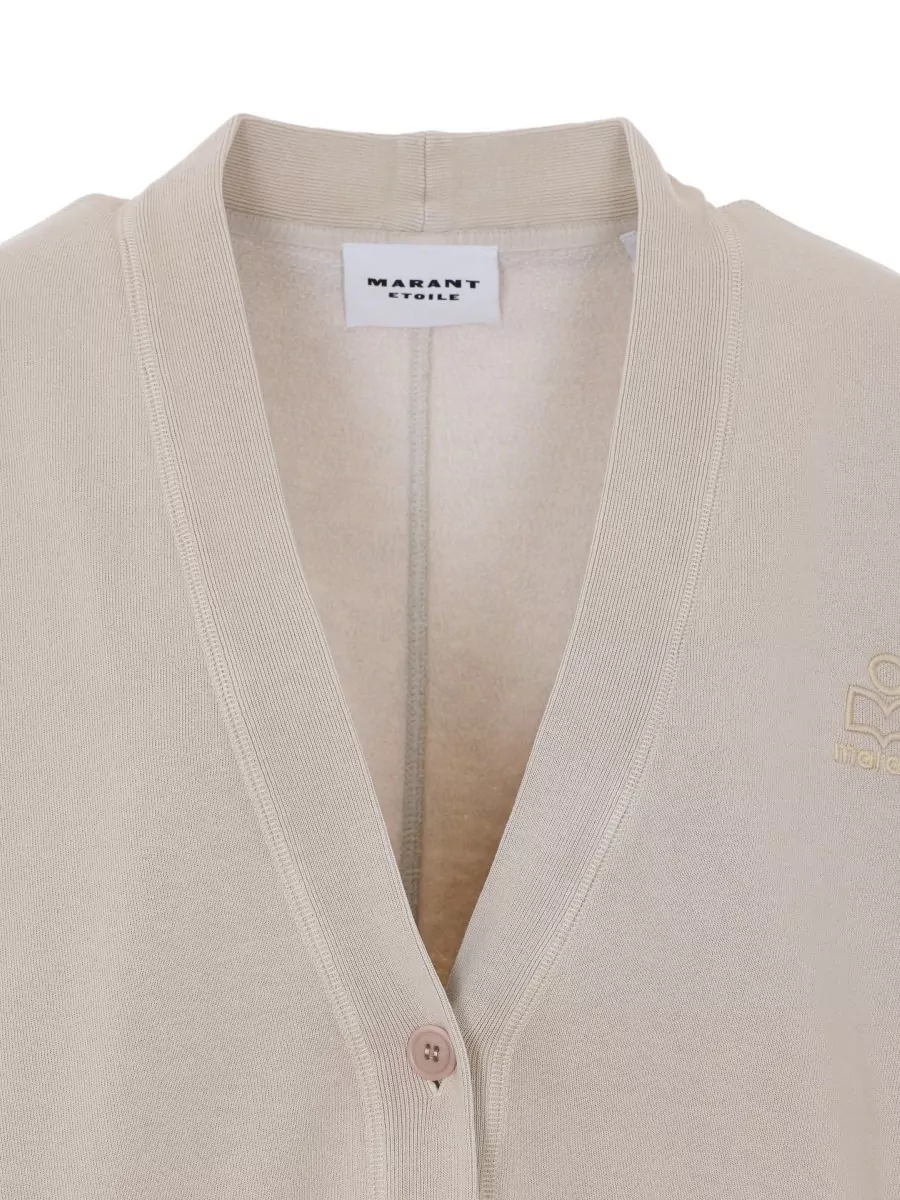 Isabel Marant Etoile Ribbed V-Neck Cardigan
