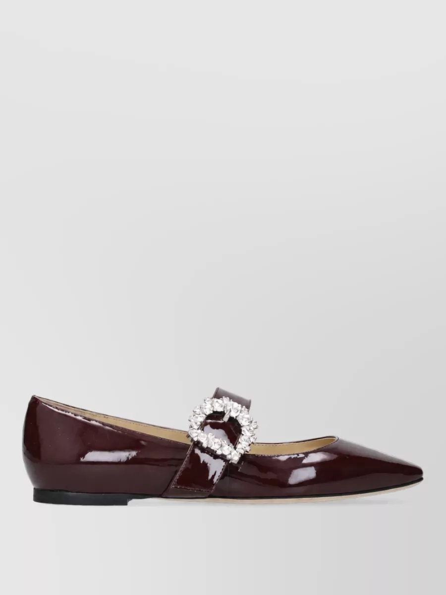 Jimmy Choo Patent Leather Ballerina Flats