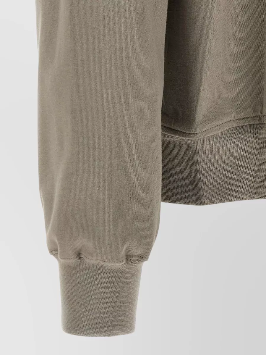 Rick Owens Cotton Hooded Zip Jacket