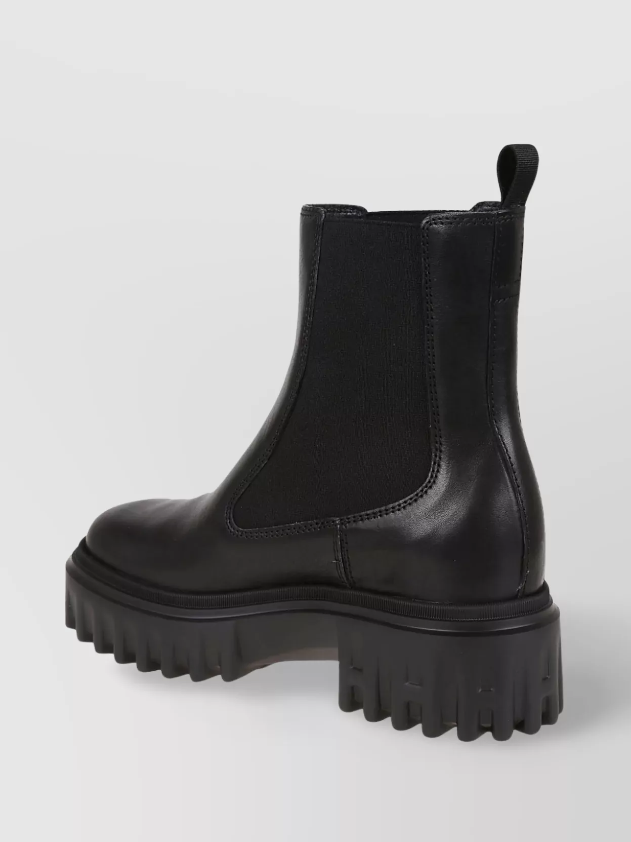 Hogan Chunky Sole Ankle Length Chelsea Boots