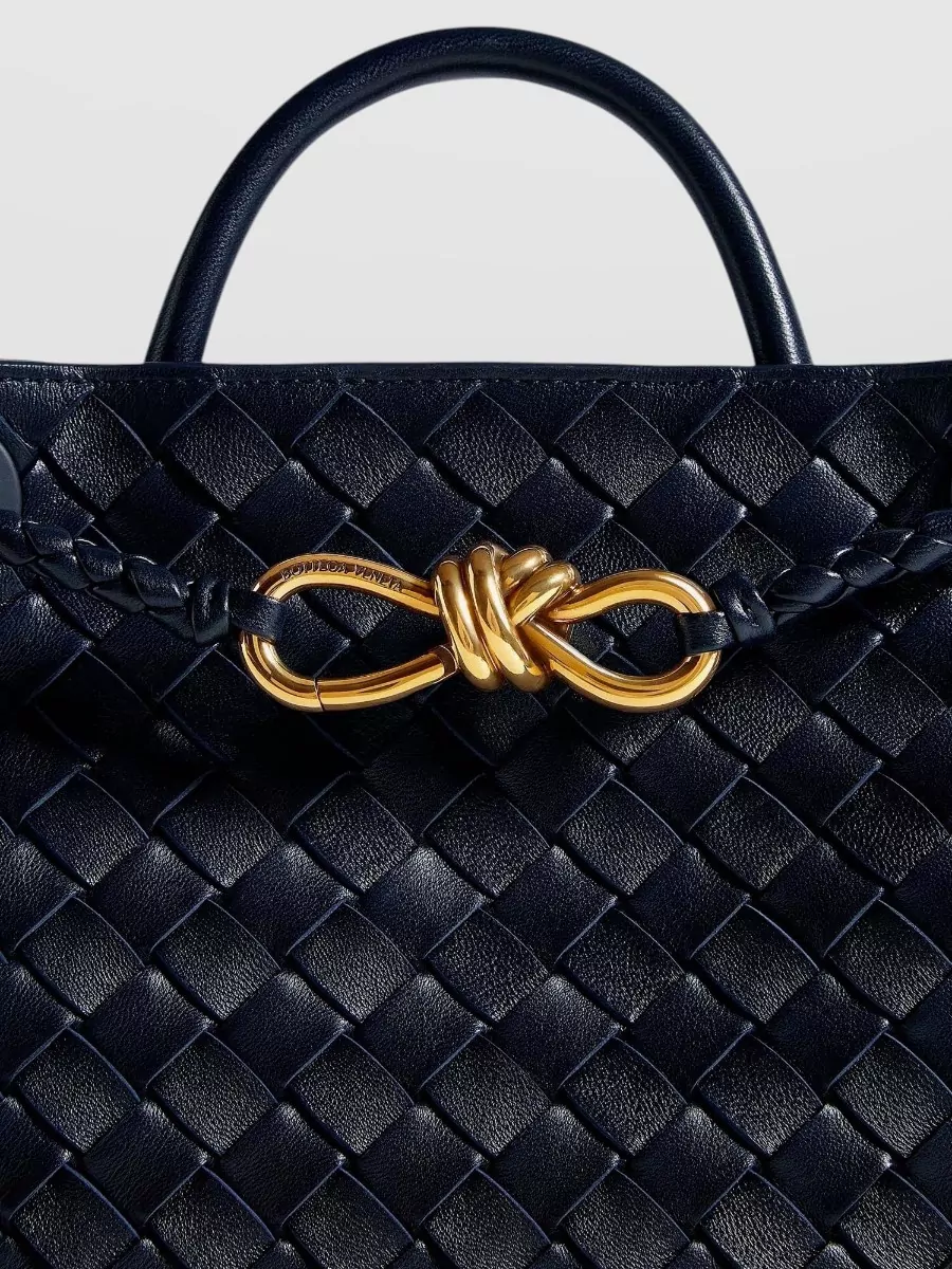 Bottega Veneta Andiamo Small Leather Shoulder Bag
