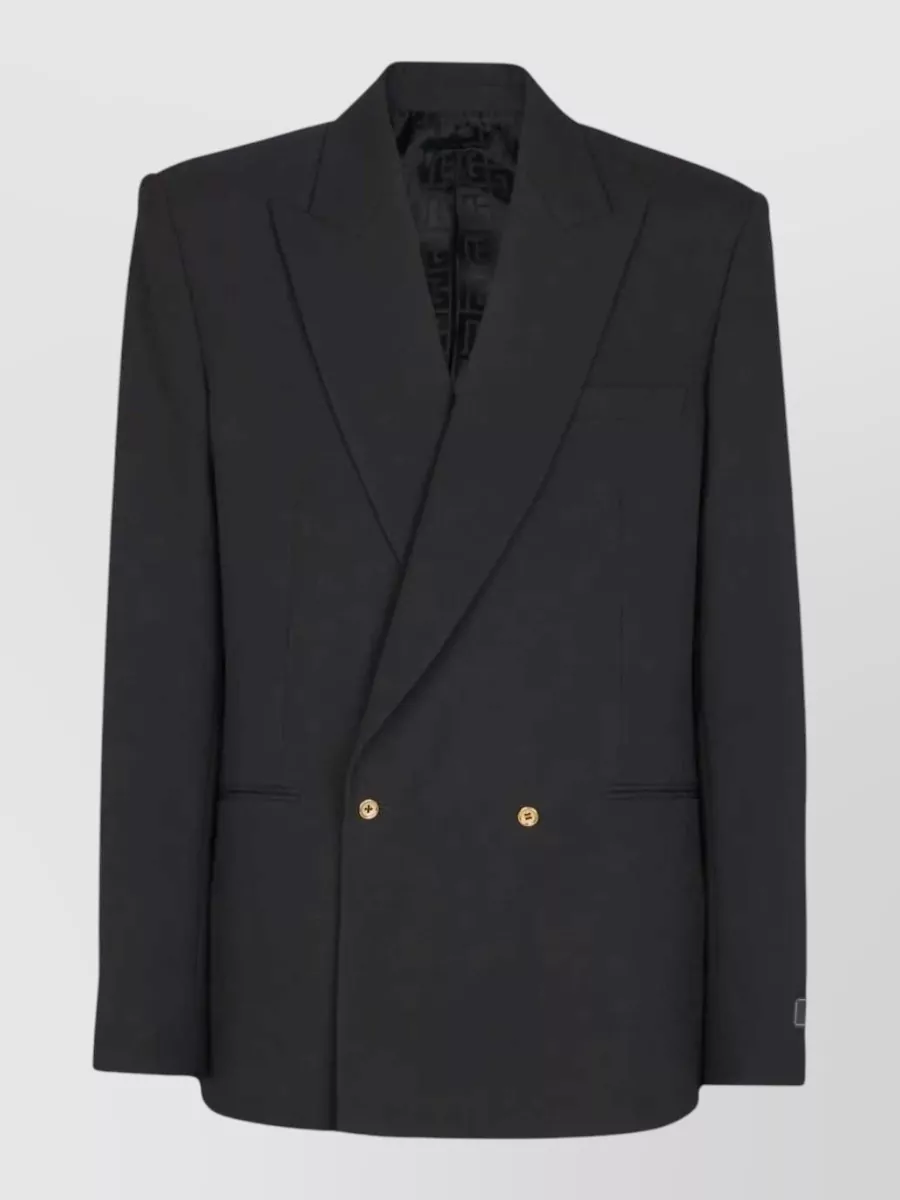 Balmain wool double-breasted blazer
